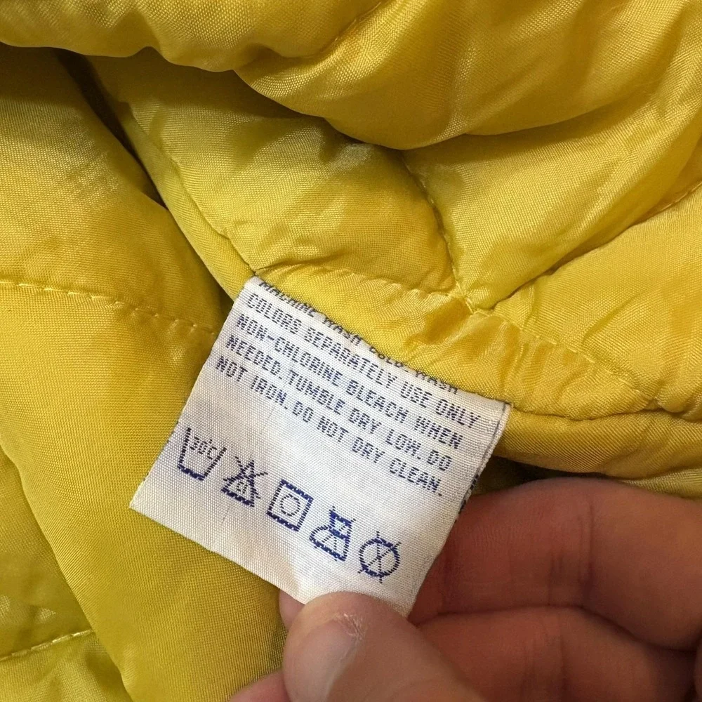 Vintage Georgia Tech Yellow Jackets Jacket Mens Large Puffer NCAA Russell‎ 90s